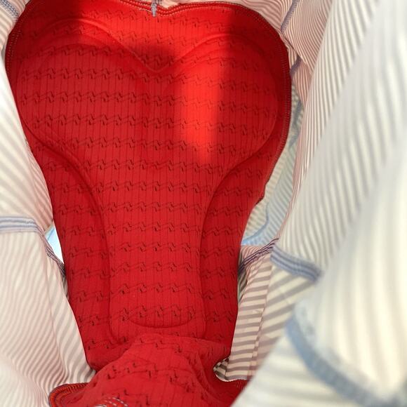 Wattie Ink Cycling Bib Shorts Womens Medium Bike Switch4good Blue - Picture 7 of 7